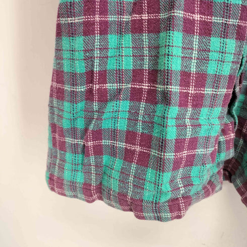 POWER CENTER 90S チェックネルシャツ メンズ import:M